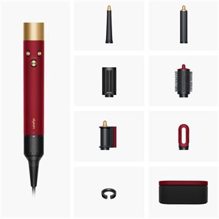 Dyson Airwrap i.d. Straight + Wavy Red Velvet/Gold