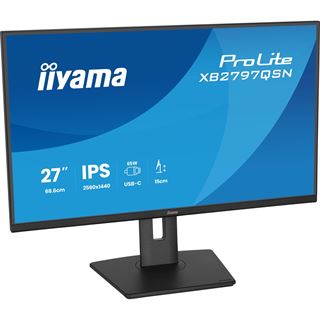 27" (68,58cm) iiyama ProLite XB2797QSN-B1 schwarz 2560x1440 1x