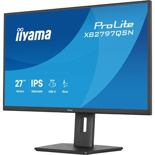 27" (68,58cm) iiyama ProLite XB2797QSN-B1 schwarz 2560x1440 1x