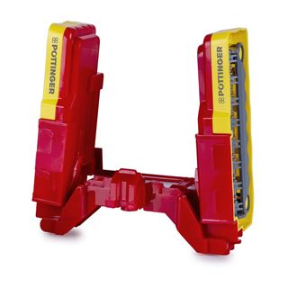 Jamara M?hwerke rot m. Frontlader f. RC-Traktor 1:24S