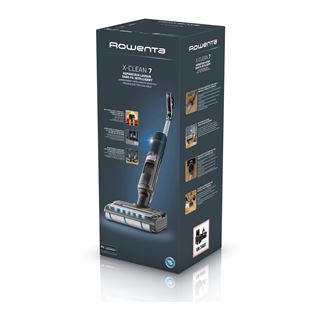 Rowenta X-Clean 7, Nass-/Trockensauger (dunkelblau/chrom)