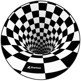 Sharkoon SKILLER SFM12 3D Vortex (schwarz/wei&szlig;, &Oslash; 120cm)