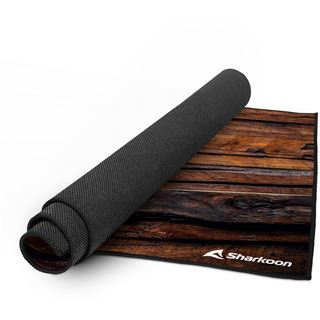 Sharkoon SKILLER SFM12 Wood (braun, 140 x 100cm)
