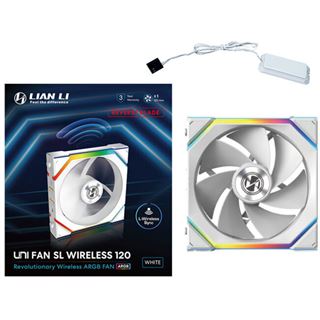 120x124,5x28mm Lian Li UNI FAN SL Wireless ARGB PWM L&uuml;fter -
