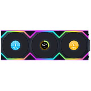 120x124,5x28mm Lian Li UNI FAN SL Wireless LCD L&uuml;fter, ARGB,