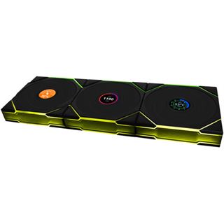 120x124x28mm Lian Li UNI FAN TL Wireless LCD L&uuml;fter, ARGB, PWM,