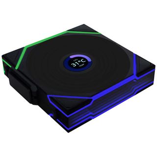 120x124x28mm Lian Li UNI FAN TL Wireless LCD L&uuml;fter, ARGB, PWM,