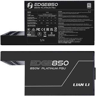 850 Watt Lian Li EDGE Platinum schwarz Modular 80+ Platinum