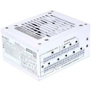 850 Watt Lian Li SP850 V2 Gold Netzteil, modular, ATX 3.1 - wei&szlig;