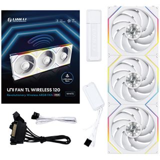 120x124x28mm Lian Li UNI FAN TL Wireless L&uuml;fter, ARGB, PWM,