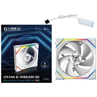 120x124,5x28mm Lian Li UNI FAN SL Wireless ARGB PWM L&uuml;fter -