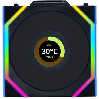 120x124,5x28mm Lian Li UNI FAN SL Wireless LCD L&uuml;fter, ARGB, PWM