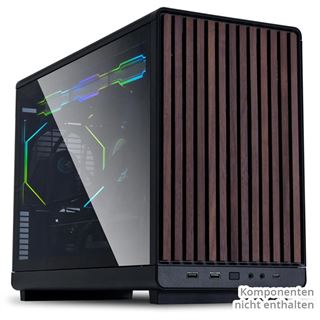 Lian Li DAN Cases A3-mATX Wood Edition PC-Geh&auml;use, Tempered