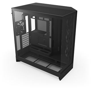 NZXT H9 Flow (2025) Midi Tower ohne Netzteil schwarz / Retourenware