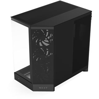 NZXT H9 Flow (2025) Midi Tower ohne Netzteil schwarz / Retourenware