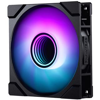 120x120x25mm Phanteks M25 Gen2 PWM D-RGB L&uuml;fter - schwarz