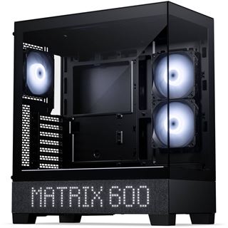Phanteks XT View Matrix Midi Tower ohne Netzteil schwarz