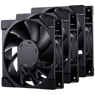 120x120x25mm Phanteks M25 Gen2 PWM L&uuml;fter, 3er-Pack - schwarz