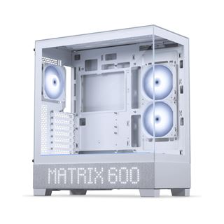 Phanteks XT View Matrix Midi Tower ohne Netzteil weiss