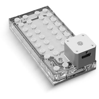EK Water Blocks EK-QuantumX Loophole Distroplate D5 PWM - silber
