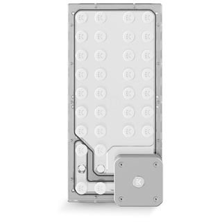 EK Water Blocks EK-QuantumX Loophole Distroplate D5 PWM - silber