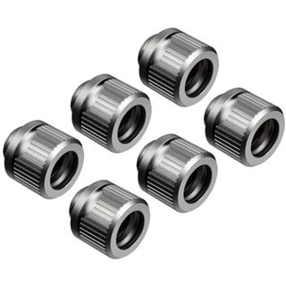 EK Water Blocks EK-Quantum Torque HDC 12 - 6er-Pack, Satin Titanium