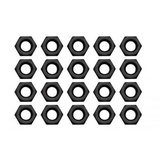 EK Water Blocks EK-Loop Nuts Set M4 - 20 St&uuml;ck - schwarz
