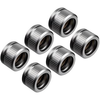 EK Water Blocks EK-Quantum Torque HDC 16 - 6er-Pack, Satin Titanium