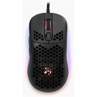Arozzi Favo Ultra Light Gamingmaus - schwarz