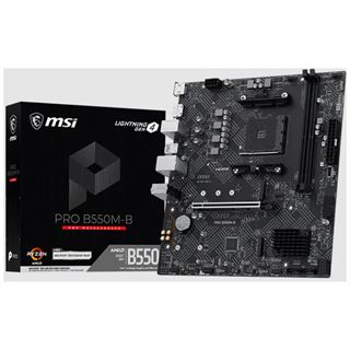 MSI PRO B550M-B AMD B550 So.AM4 DDR4 mATX Retail