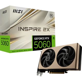 8GB MSI GeForce RTX 5060 Inspire 2X OC GDDR7 retail