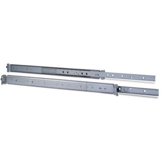 Inter-Tech 18" Teleskopschienensatz 1U 455 mm Silber