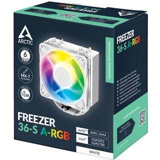 Arctic Freezer 36-S A-RGB wei&szlig; Tower K&uuml;hler