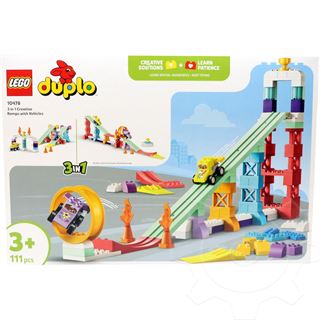LEGO DUPLO 10478 Town Kreative Sprungschanzen mit kleinen Flitzern
