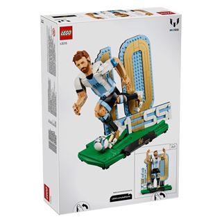 LEGO Editions 43015 Lionel Messi - Fu&szlig;balllegende