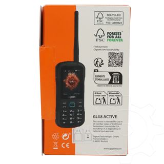 Gigaset GLX 8 Active 4G Dual SIM 128MB, Black