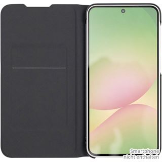 Samsung Mobeen Flip Cover Bookstyle Black, f&uuml;r Galaxy A26 5G,