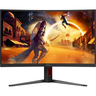AOC 81,3cm (31,5") C32G4Z 16:09 HDMI+DP+USB Curved Bl/red