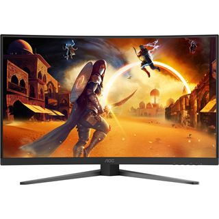 AOC 81,3cm (31,5") C32G4Z 16:09 HDMI+DP+USB Curved Bl/red