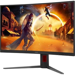 AOC 81,3cm (31,5") C32G4Z 16:09 HDMI+DP+USB Curved Bl/red