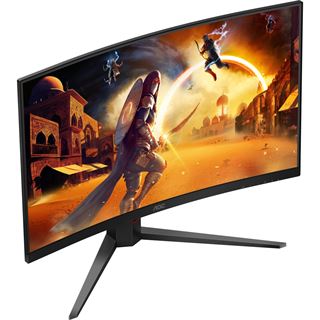 AOC 81,3cm (31,5") C32G4Z 16:09 HDMI+DP+USB Curved Bl/red