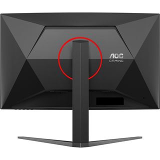 AOC 81,3cm (31,5") C32G4Z 16:09 HDMI+DP+USB Curved Bl/red