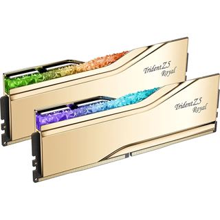 32GB G.Skill Trident Z5 Royal RGB Gold DDR5-6000 DIMM CL28 Dual Kit