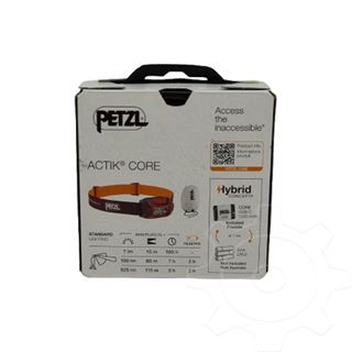 Petzl ACTIK CORE (rot, mit CORE-Akku)
