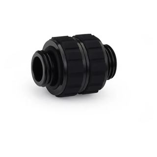 Alphacool Apex Grip double nipple OT/OT rotary G1/4 black
