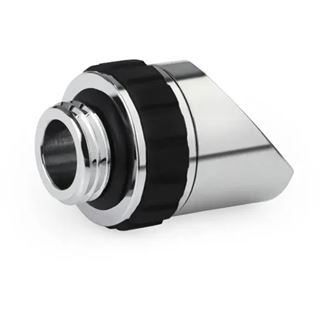 Alphacool Apex Grip adapter 45&deg; OT/IT G1/4 rotatable chrome