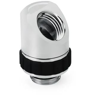 Alphacool Apex Grip adapter 45&deg; OT/IT G1/4 rotatable chrome