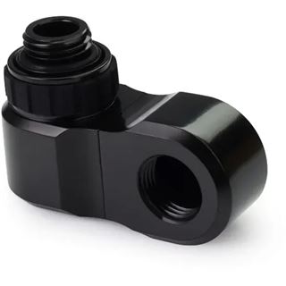 Alphacool Apex Grip offset 27mm 2x 90&deg; OT/IT G1/4 rotatable black