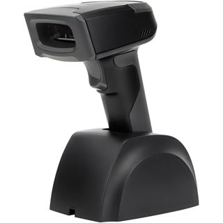 Equip 2D-Barcodescanner Laser Wireless/2.4GHz+BT+Hlt grau