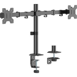 Equip Tischhalterung 17"-32"/2TFT 360? Gelenkig 10Kg schwarz
